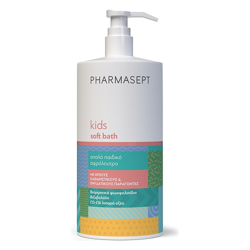 Pharmasept Παιδικό Αφρόλουτρο Kids Soft Bath με Μέλι για την Ευαίσθητη Περιοχή σε Μορφή Gel 1000ml