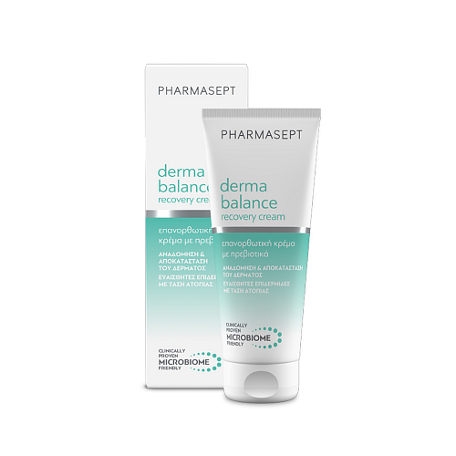 Pharmasept Derma Balance Recovery Cream Ενυδατική Κρέμα Προσώπου με Πρεβιοτικά 100ml