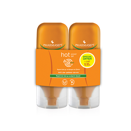 Pharmasept PROMO Hot Power Body Gel, 2x100ml