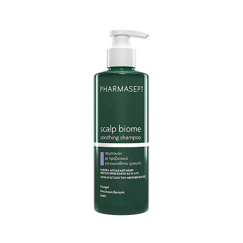 Pharmasept Scalp Biome Soothing Σαμπουάν για το Ευαίσθητο Τριχωτό για Ταλαιπωρημένα Μαλλιά 400ml