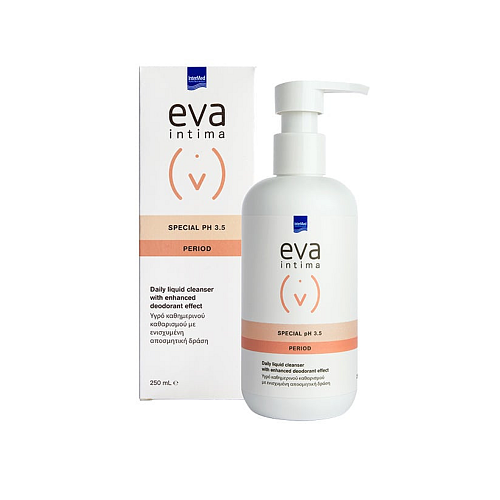InterMed Eva Intima Wash Special pH 3.5 Υγρό Καθαρισμού για την Ευαίσθητη Περιοχή με Χαμομήλι & Αλόη 250ml