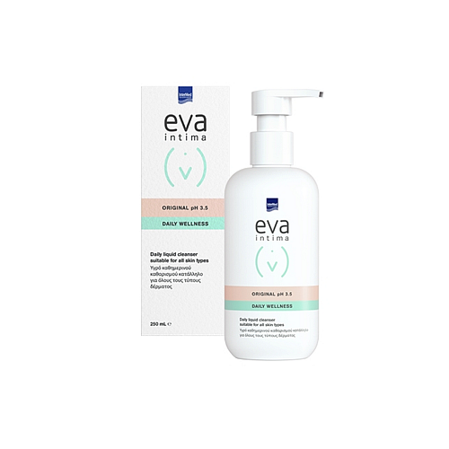 InterMed Eva Intima Original pH 3.5 Υγρό Καθαρισμού για την Ευαίσθητη Περιοχή με Χαμομήλι & Αλόη 250ml