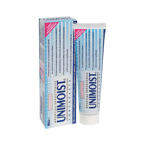 InterMed Unimoist Οδοντόκρεμα με Χλωρεξιδίνη κατά της Τερηδόνας Κατά της Ξηροστομίας 100ml