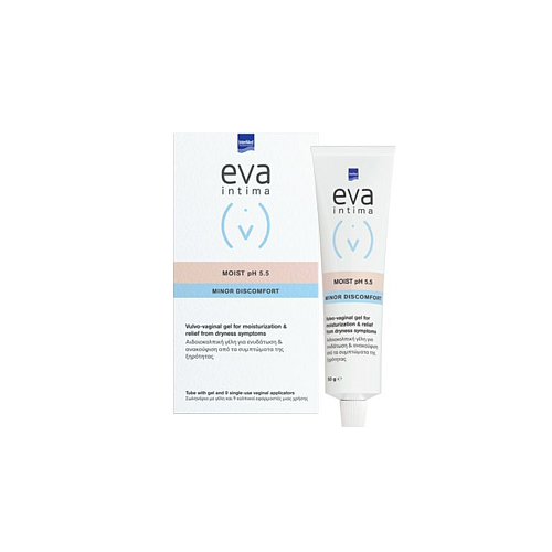 InterMed Eva Moist pH 5.5 Gel για Ενυδάτωση της Ευαίσθητης Περιοχής με Χαμομήλι & Αλόη 50gr