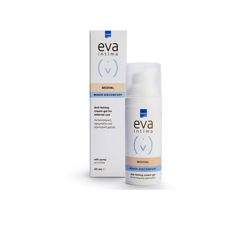 InterMed Eva Medival Gel με Αντιμικροβιακή Δράση με Χαμομήλι & Αλόη 50ml