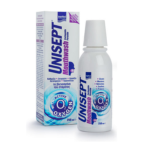 InterMed Unisept Mouthwash Στοματικό Διάλυμα 250ml