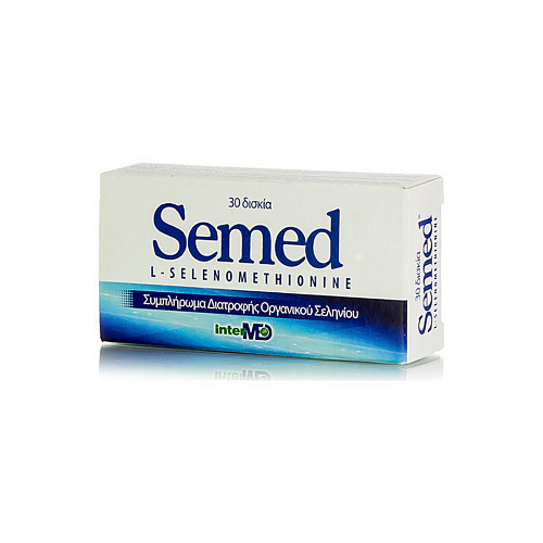 InterMed Semed 55mg Οργανικό Σελήνιο 30 ταμπλέτες