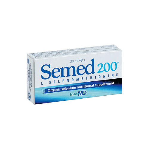 InterMed Semed 200mg Οργανικό Σελήνιο 30 ταμπλέτες