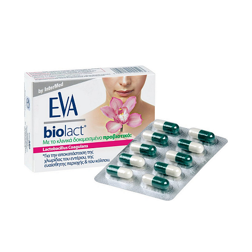 InterMed Eva Biolact Συμπλήρωμα για το Άγχος 20 κάψουλες