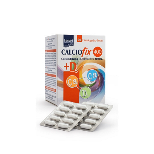 InterMed Calciofix & D3 600mg 90 ταμπλέτες