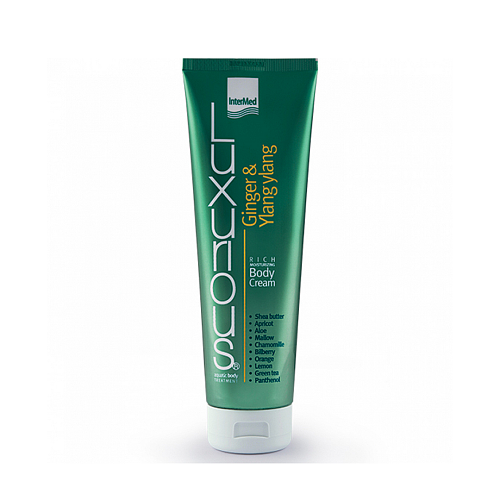 InterMed Luxurious Ginger & Ylang Ylang Ενυδατική Κρέμα Σώματος με Aloe Vera 300ml