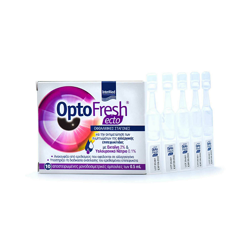 InterMed OptoFresh Ecto Οφθαλμικές Σταγόνες 10x0.5ml