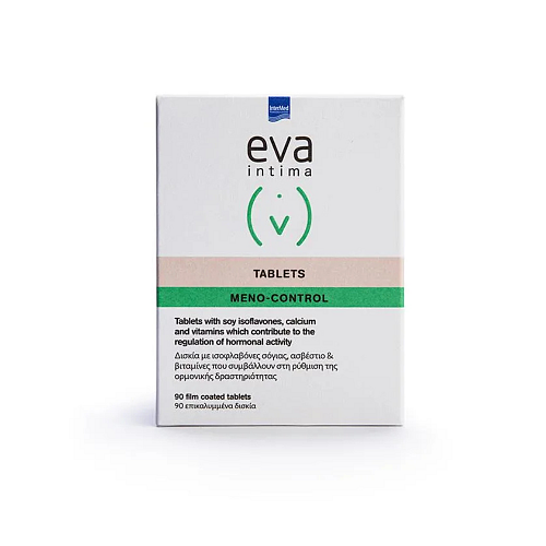 InterMed Eva Intima Tablets Meno-Control Συμπλήρωμα για την Εμμηνόπαυση 90 ταμπλέτες