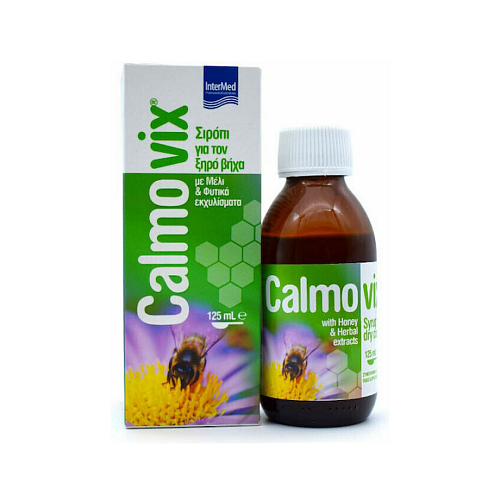 InterMed Calmovix Σιρόπι για Παιδιά & Ενήλικες για Ξηρό Βήχα 125ml