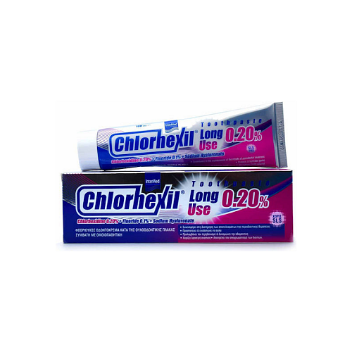 InterMed Chlorhexil 0.20% Long Use Οδοντόκρεμα με Χλωρεξιδίνη κατά της Πλάκας 100ml