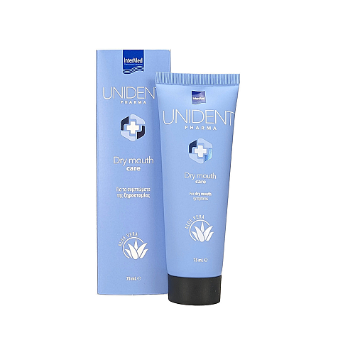 InterMed Unident Pharma Dry Mouth Care Οδοντόκρεμα με Χλωρεξιδίνη 75ml