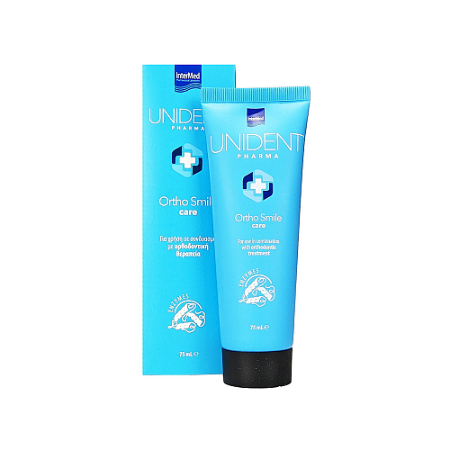 Intermed Unident Pharma Ortho Smile Care Oδοντόπαστα για Χρήση σε Συνδυασμό με την Ορθοδοντική Θεραπεία, 75ml