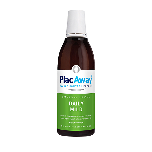 PlacAway Daily Mild με Ήπια Γεύση Δυόσμου Στοματικό Διάλυμα Καθημερινής Προστασίας 500ml