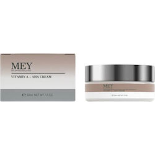 Mey Vitamin A + AHA 24ωρη Ενυδατική & Αντιγηραντική Κρέμα Προσώπου κατά των Ατελειών με Βιταμίνη C 50ml