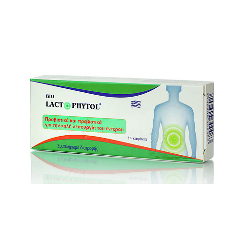 Medichrom Bio Lactophytol Συμπλήρωμα με Προβιοτικά & Πρεβιοτικά 14 κάψουλες