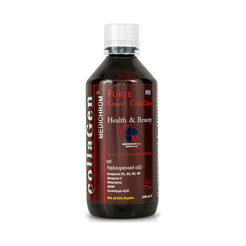 Medichrom Forte Liquid Collagen 500ml Λεμόνι