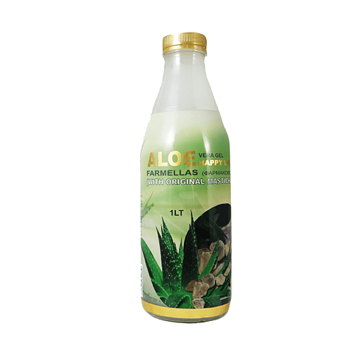 Medichrom Aloe Vera Gel Happy Life 1000ml Μαστίχα