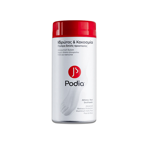 Podia Athlete’s Foot Αποσμητικό Ποδιών 100gr