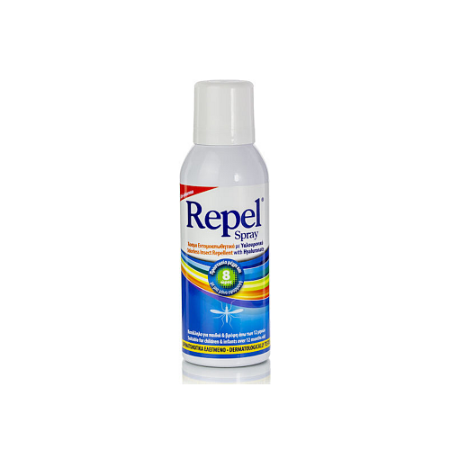 UNI-PHARMA Repel Άοσμη Εντομοαπωθητική Λοσιόν σε Spray με Υαλουρονικό Κατάλληλη για Παιδιά 100ml