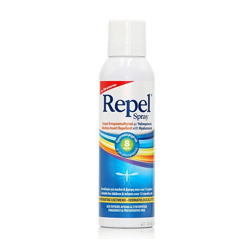 UNI-PHARMA Repel Άοσμη Εντομοαπωθητική Λοσιόν σε Spray Κατάλληλη για Παιδιά 150ml