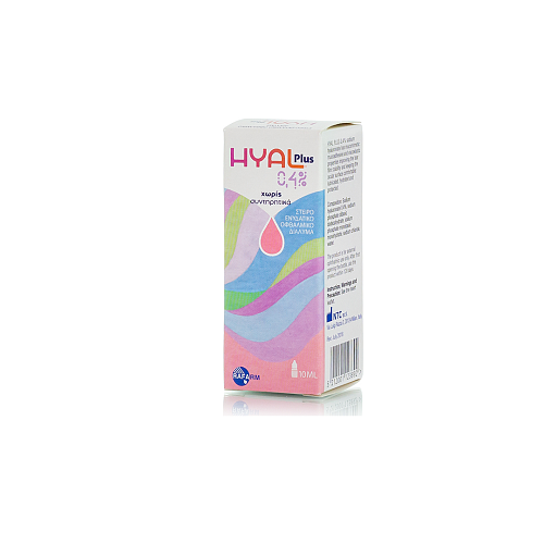 Rafarm Hyal Plus 0.4% Eye Drops Οφθαλμικές Σταγόνες 10ml