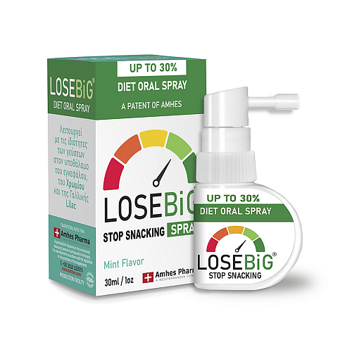 Amhes Losebig Spray Συμπλήρωμα για Αδυνάτισμα 30ml Μέντα