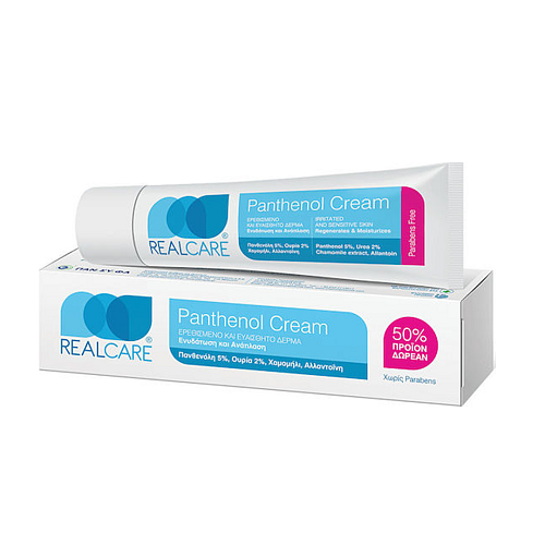 Real Care Panthenol Care 24ωρη Κρέμα Προσώπου για Ενυδάτωση & Ανάπλαση με Πανθενόλη 150ml