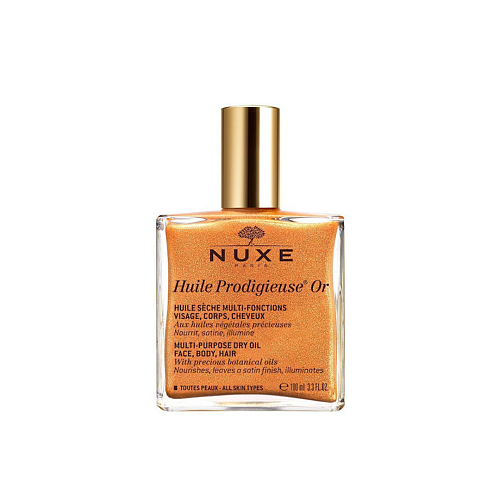 Nuxe Huile Prodigieuse OR Ξηρό Λάδι Σώματος με Λάμψη για Πρόσωπο, Μαλλιά και Σώμα 100ml