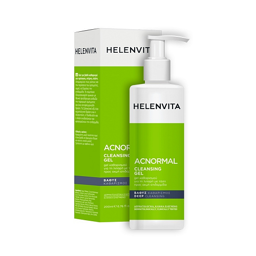 Helenvita ACNormal Gel Καθαρισμού Προσώπου για Ακνεϊκές Επιδερμίδες 200ml