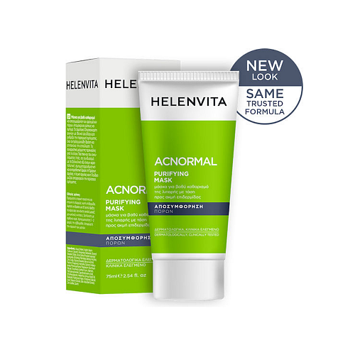 Helenvita ACNormal Cleansing Mousse Αφρός Καθαρισμού Προσώπου για Ακνεϊκές Επιδερμίδες 150ml