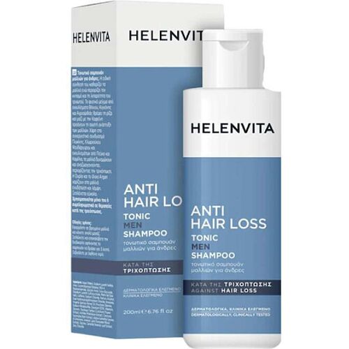 Helenvita Anti Hair Loss Tonic Men Σαμπουάν κατά της Τριχόπτωσης για Όλους τους Τύπους Μαλλιών 200ml