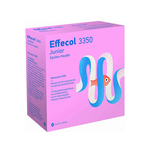 Epsilon Health Effecol 3350 Junior Ειδικό Συμπλήρωμα Διατροφής 12 φακελίσκοι