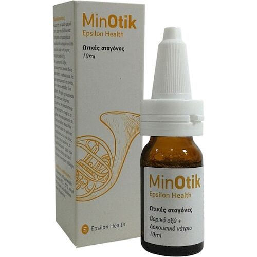 Epsilon Health Minotik Σταγόνες για Καθαρισμό Αυτιών 1τμχ