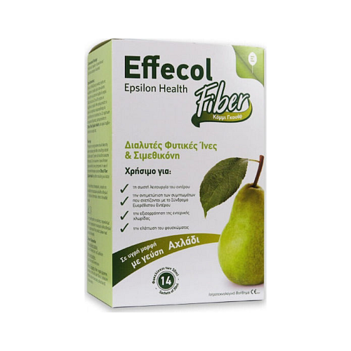 Epsilon Health Effecol Fiber Ειδικό Συμπλήρωμα Διατροφής 14 φακελίσκοι Αχλάδι