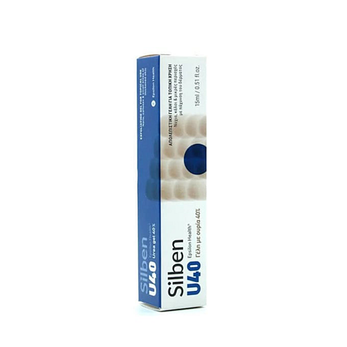 Epsilon Health Silben U40 Γέλη με Ουρία 40%, 15ml
