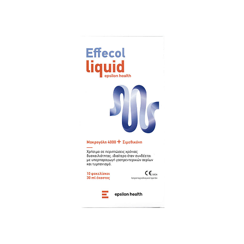 Epsilon Health Effecol Ειδικό Συμπλήρωμα Διατροφής 10 φακελίσκοι Πορτοκάλι