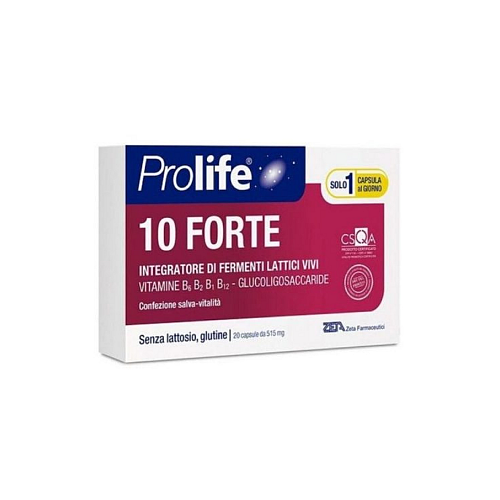 Zeta Farmaceutici Prolife 10 Forte Συμπλήρωμα με Προβιοτικά 10 κάψουλες