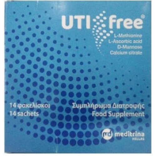 Meditrina UTI Free Ειδικό Συμπλήρωμα Διατροφής 14 φακελίσκοι