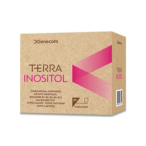 Genecom Terra Inositol 30 x Ειδικό Συμπλήρωμα Διατροφής 6gr