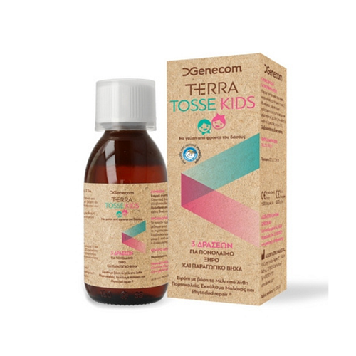 Genecom Terra Tosse Kids Σιρόπι για Παιδιά για Ξηρό και Παραγωγικό Βήχα Φρούτα του Δάσους 150ml