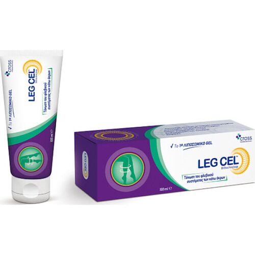 Cross Pharmaceuticals Leg Ενυδατικό Gel για Ευρυαγγείες 100ml