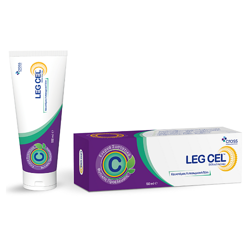 Cross Pharmaceuticals Leg Ενυδατικό Gel για Ευρυαγγείες 100ml