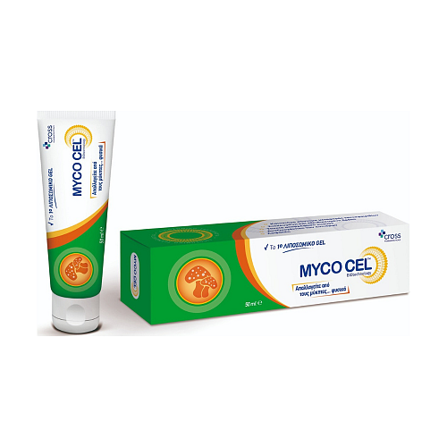 Cross Pharmaceuticals Myco Cel Gel για Δερματικές Παθήσεις 50ml