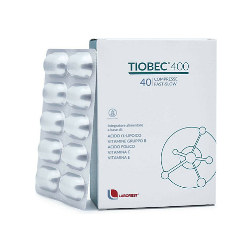 Olvos Science Tiobec 400mg Ειδικό Συμπλήρωμα Διατροφής 40 ταμπλέτες