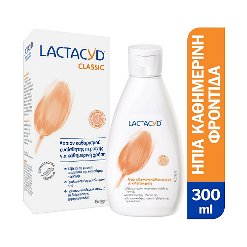 Lactacyd Classic Λοσιόν για Καθαρισμό της Ευαίσθητης Περιοχής 300ml